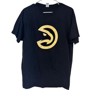 Atlanta Hawks Short-Sleeve T-Shirt Black Gold  arge
